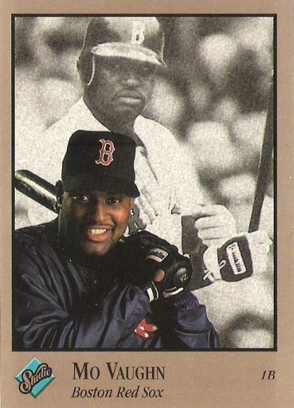 Vaughn, Mo / Boston Red Sox / Studio No. 139 | Baseball Trading Card (1992)