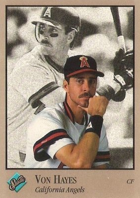 Hayes, Von / California Angels / Studio No. 147 | Baseball Trading Card (1992)
