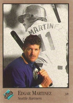 Martinez, Edgar / Seattle Mariners / Studio No. 235 | Baseball Trading Card | 1992 | Hall of Famer