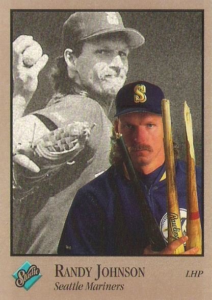 Johnson, Randy / Seattle Mariners / Studio No. 234 | Baseball Trading Card (1992) / Hall of Famer