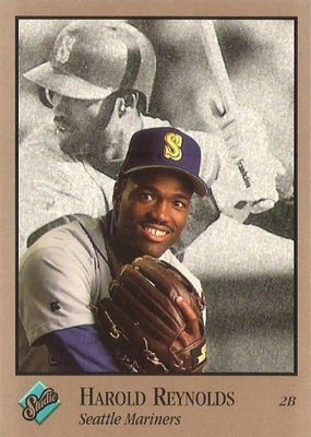 Reynolds, Harold / Seattle Mariners / Studio No. 239 | Baseball Trading Card (1992)