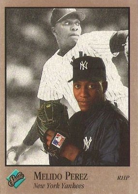 Perez, Melido / New York Yankees / Studio No. 218 | Baseball Trading Card (1992)