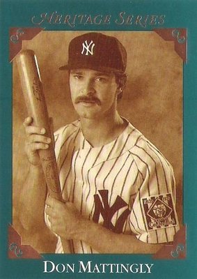 Mattingly, Don / New York Yankees / Studio No. BC-5 | Baseball Trading Card (1992) / Heritage Series