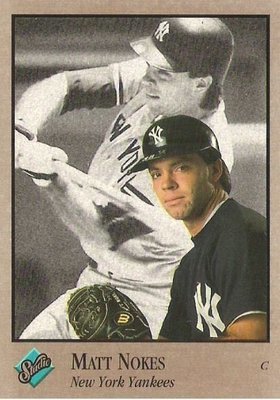 Nokes, Matt / New York Yankees / Studio No. 217 | Baseball Trading Card (1992)