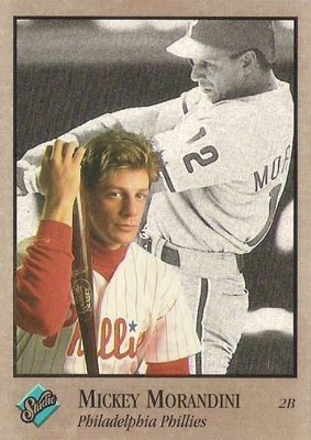 Morandini, Mickey / Philadelphia Phillies / Studio No. 77 | Baseball Trading Card (1992)