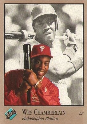 Chamberlain, Wes / Philadelphia Phillies / Studio No. 72 | Baseball Trading Card (1992)