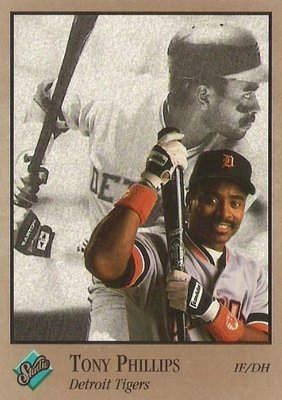 Phillips, Tony / Detroit Tigers / Studio No. 176 | Baseball Trading Card (1992)