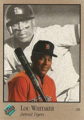 Whitaker, Lou / Detroit Tigers / Studio No. 180 | Baseball Trading Card (1992)