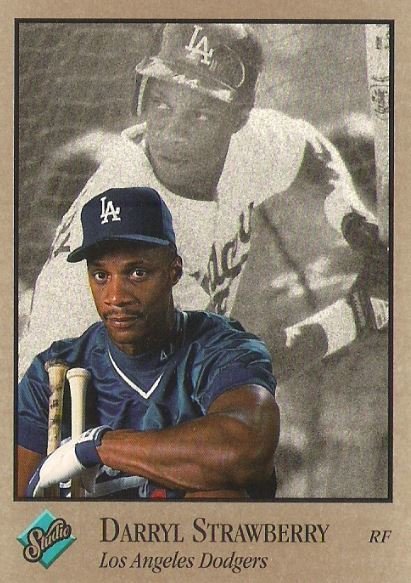 Strawberry, Darryl / Los Angeles Dodgers / Studio No. 50 | Baseball Trading Card (1992)