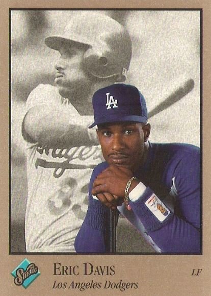 Davis, Eric / Los Angeles Dodgers / Studio No. 43 | Baseball Trading Card (1992)