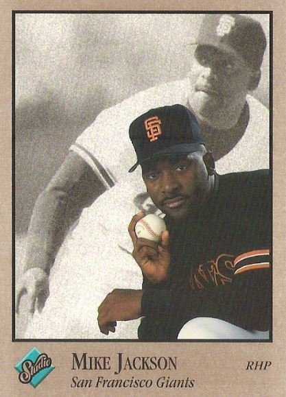 Jackson, Mike / San Francisco Giants / Studio No. 116 | Baseball Trading Card (1992)