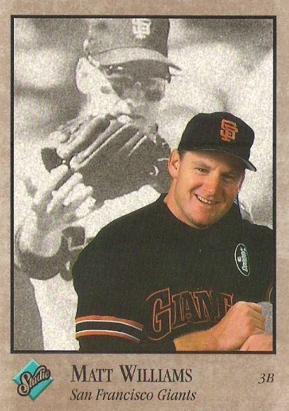 Williams, Matt / San Francisco Giants / Studio No. 120 | Baseball Trading Card (1992)