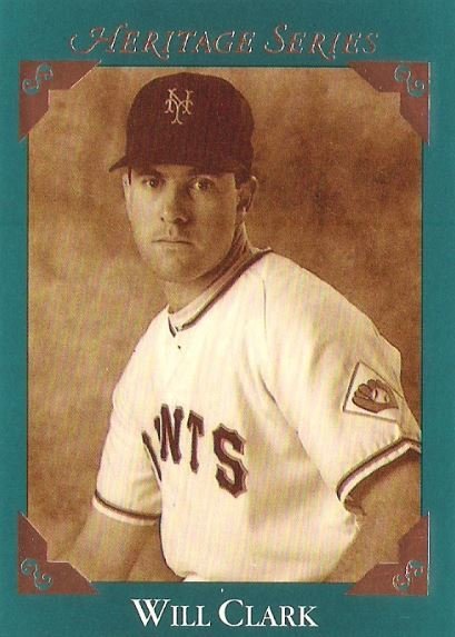Clark, Will / San Francisco Giants / Studio No. BC-8 | Baseball Trading Card (1992) / Heritage Series
