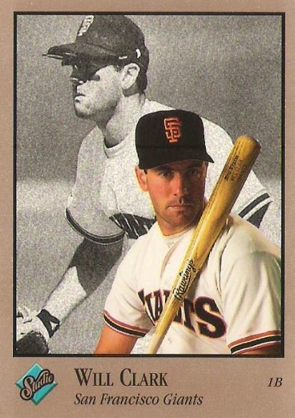 Clark, Will / San Francisco Giants / Studio No. 114 | Baseball Trading Card (1992)