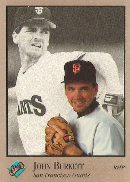 Burkett, John / San Francisco Giants / Studio No. 113 | Baseball Trading Card (1992)