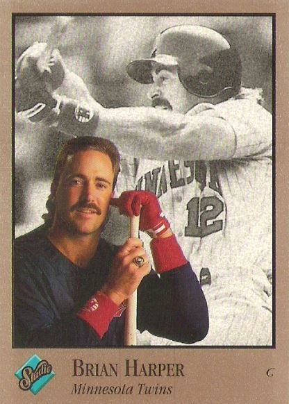 Harper, Brian / Minnesota Twins / Studio No. 204 | Baseball Trading Card (1992)