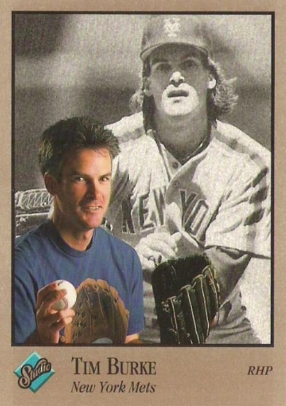 Burke, Tim / New York Mets / Studio No. 62 | Baseball Trading Card (1992)