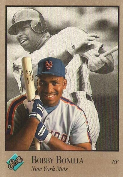 Bonilla, Bobby / New York Mets / Studio No. 61 | Baseball Trading Card (1992)