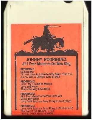 Rodriguez, Johnny / All I Ever Meant to Do Was Sing / No Label 527 | 1973