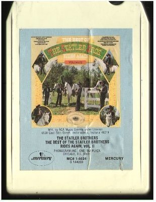 Statler Brothers, The / The Best of The Statler Brothers Rides Again - Volume II / Mercury MC8 1-5024 | 1979