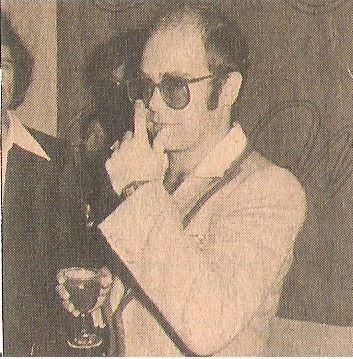 John, Elton / At Blue Moves Album Party #2 | Magazine Photo (1976)