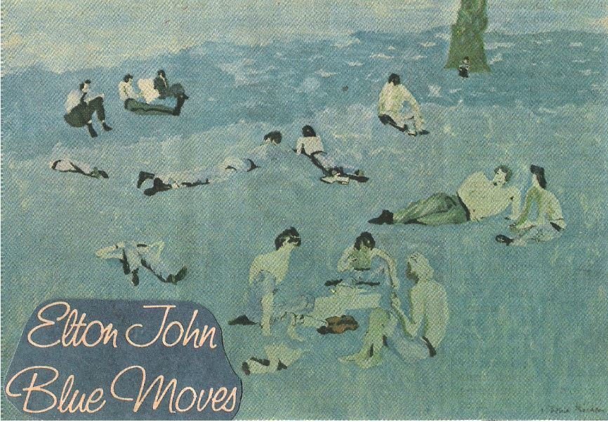 John, Elton / Blue Moves | Magazine Ad (1976)