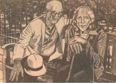 John, Elton / With George Harrison (As Old Men) (1981)