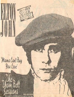 John, Elton / The Thom Bell Sessions - Ad #1 | Newspaper Ad (1979)