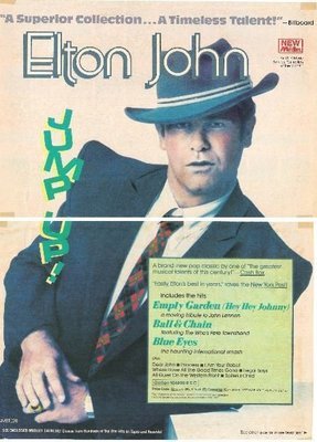 John, Elton / Jump Up! - Ad #2 (1982) Two Sections