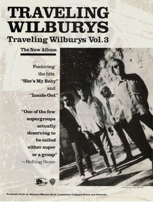 Traveling Wilburys / Volume 3 - Ad #2 (1991)