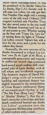 Los Lobos / With Their Contributions (1987)