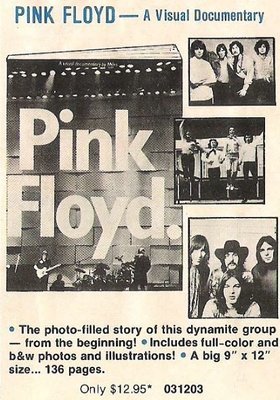 Pink Floyd / A Visual Documentary - Book Ad #1 (1982)