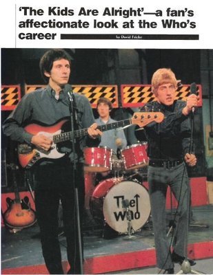 Who, The / The Kids Are Alright - A Fan&#39;s Affectionate Look at The Who&#39;s Career (1979)