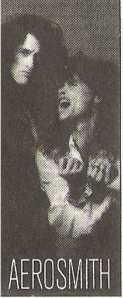 Aerosmith / Joe Perry + Steven Tyler (Name at Bottom) | Magazine Photo (1993)