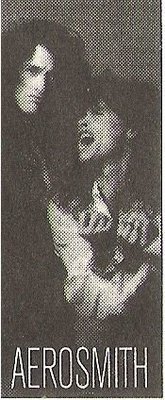 Aerosmith / Joe Perry + Steven Tyler (Name at Bottom) | Magazine Photo (1993)