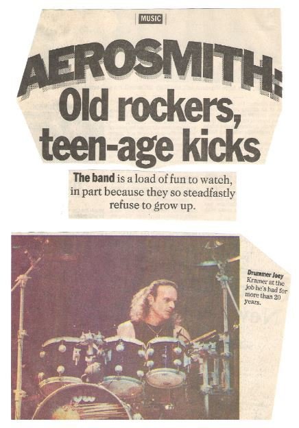 Aerosmith / Old Rockers, Teen-Age Kicks (1993)