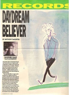 Lennon, Julian / The Secret Value of Daydreaming - Album Review #1 | Magazine Article (1986)