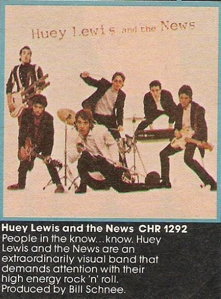 Lewis, Huey (and The News) / Huey Lewis and The News - Album Ad #1 | Magazine Ad (1980)