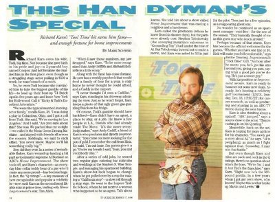 Karn, Richard / This Handyman&#39;s Special | Magazine Article with Photo (1994)