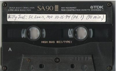 Joel, Billy / St. Louis, MO (Kiel Center) / October 15, 1994 / Part 1