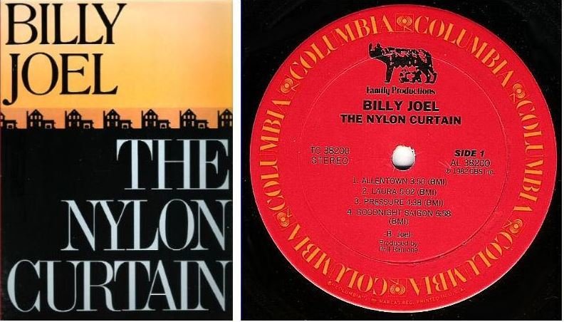 Joel, Billy / The Nylon Curtain / Columbia TC-38200 / 1982