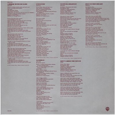 America / History - America&#39;s Greatest Hits | Warner Bros. BSK-3110 | 1975