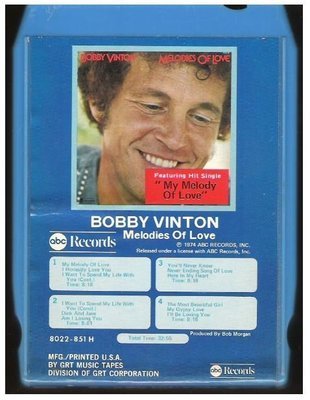 Vinton, Bobby / Melodies of Love | ABC 8022-851-H | 1974
