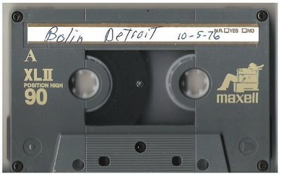 Bolin, Tommy / Detroit, MI - October 5, 1976 | The Amboy Dukes / Toronto, Canada - July 2, 1973 (Part 2)