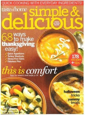 Simple + Delicious / 68 Ways to Make Thanksgiving Easy | October - November 2010