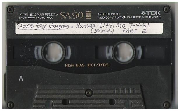 Vaughan, Stevie Ray / Kansas City, MO - July 4, 1981 | Part 2