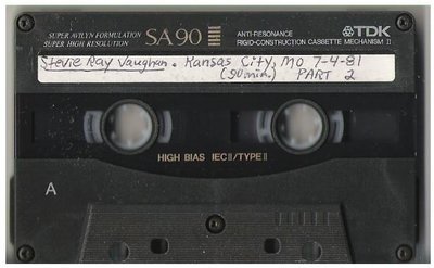 Vaughan, Stevie Ray / Kansas City, MO - July 4, 1981 | Part 2