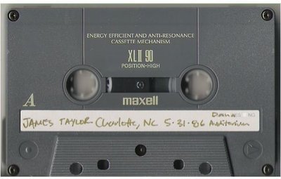 Taylor, James / Charlotte, NC - May 31, 1986