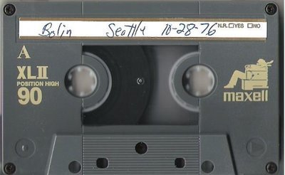 Bolin, Tommy / Seattle, WA - October 28, 1976