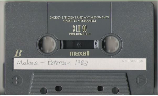 Melanie / Rotterdam, Holland - 1982